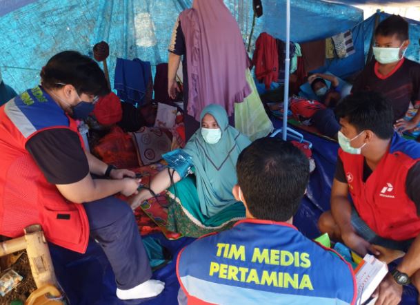 pertamina gempa sulbar