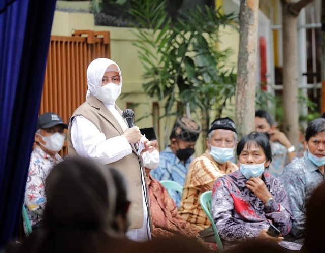 Ketua Tim Penggerak PKK Kota Makassar Motivasi Warga Minasupa