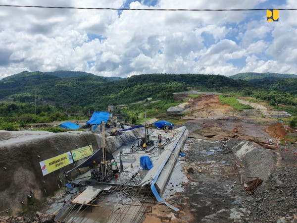 Kementerian PUPR Percepat Pembangunan Bendungan Pamukkulu Takalar