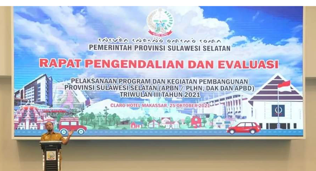 Di Rapat Monitoring Evaluasi Kegiatan Anggaran 2021, Andi Sudirman Sulaiman Tekankan Program Prioritas