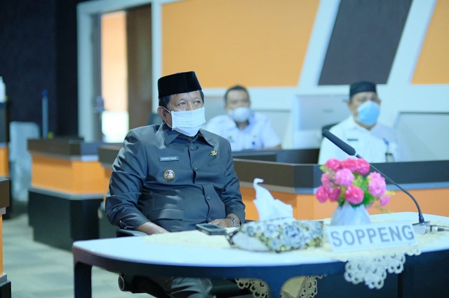 Bupati Soppeng Hadiri Seminar Transformasi Perizinan Berbasis Risiko Sektor Pertambangan