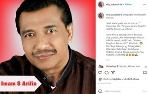 Penyanyi Senior Imam S Arifin Meninggal Dunia