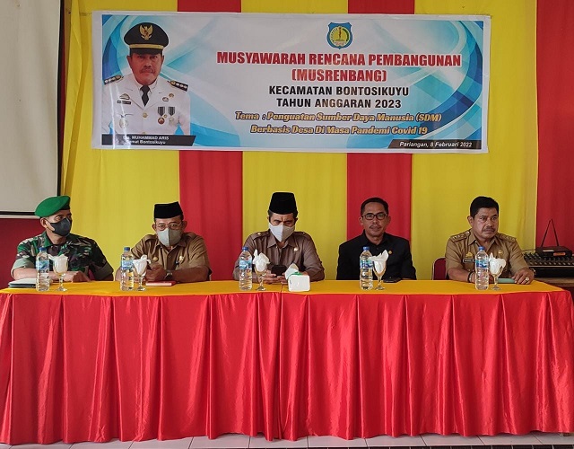 Musrenbang Kecamatan Bontosikuyu Selayar