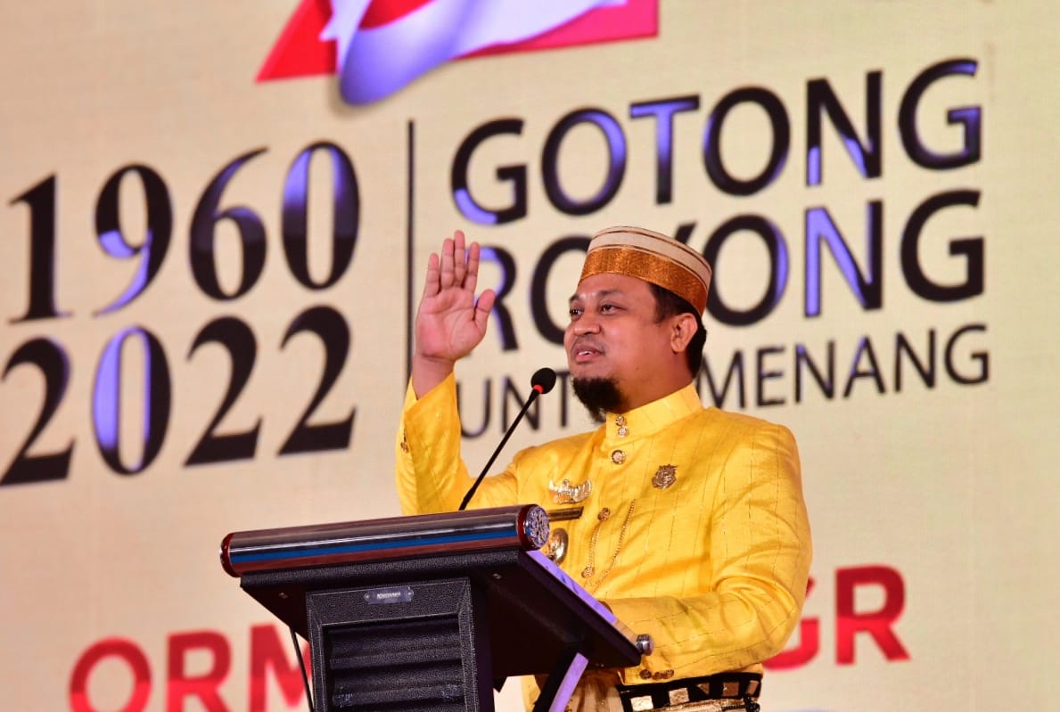 Plt Gubernur Sulsel Puji Ketua Umum Golkar saat Hadiri MKGR di Makassar, Airlangga Balas dengan Ucapan Ini