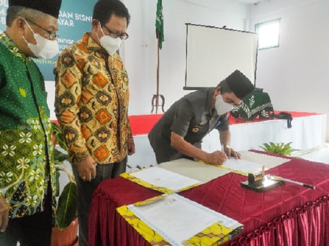 saiful arif launcing penerimaan mahasiswa baru