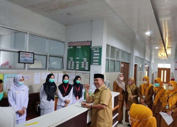 Jelang Idulfitri 1443 H, Wabuh Soppeng Pantau RSUD Latemmama