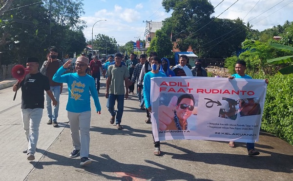 Aliansi Pemerhati Keadilan Demo Balai TNTB