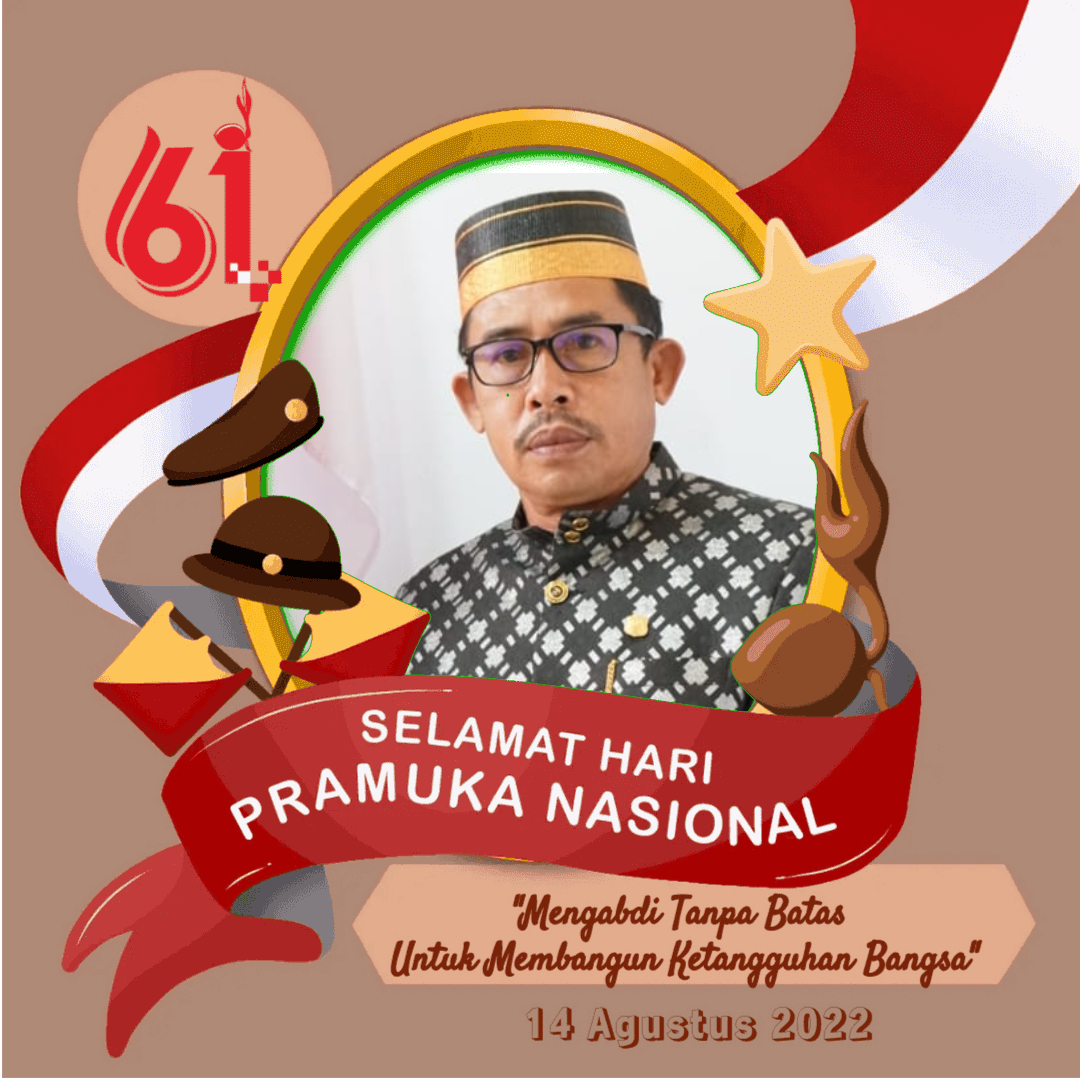 Hari Pramuka 2022, Ketua DPRD Selayar Sampaikan Pesan Cinta