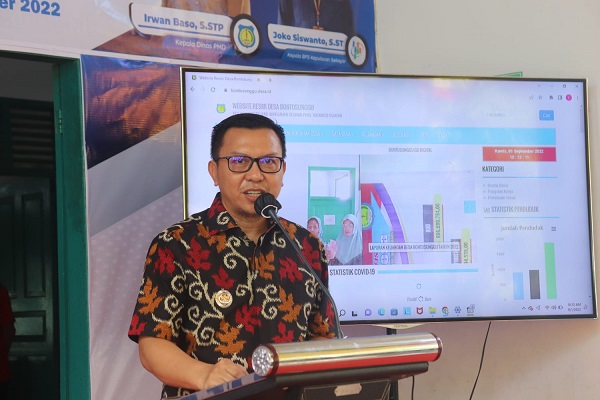 Bupati Selayar Luncurkan Desa Digital dan Desa Cantik