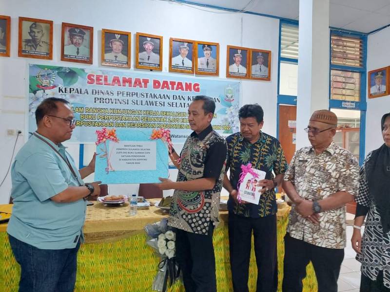 Kepala Dinas Perpustakaan dan Kearsipan (DPK) Provinsi Sulawesi Selatan