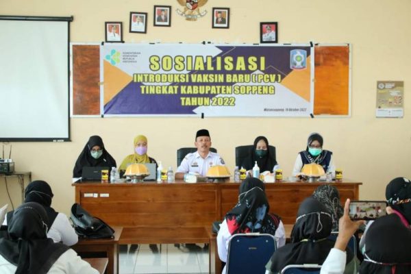 Dinkes Soppeng Sosialisasi Vaksin PCV