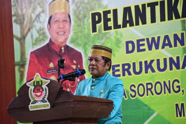 Kaswadi Minta Warga Soppeng di Papua Barat untuk Jadi Pemersatu