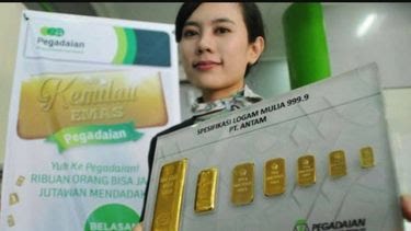 Harga Emas Antam di Pegadaian