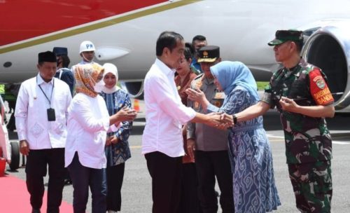 Jokowi Didampingi Iriana Kunker ke Bandung