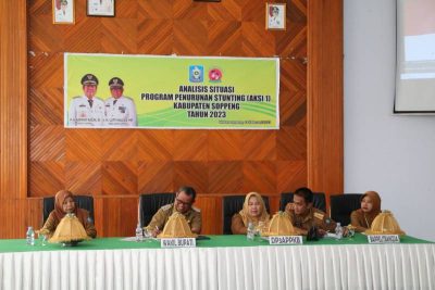 Bappelitbanda Soppeng Laksanakan Acara Analisis Situasi Program Penurunan Stunting