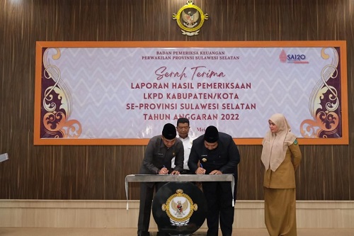 Pemkab Maros Raih WTP LKPD T.A 2022, Bupati Chaidir Syam Bersyukur