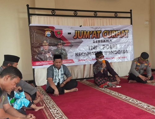 Operasi Pekat dipuji di 'Jumat Curhat' Polsek Manggala