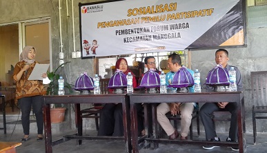 Forum Warga Pengawasan Pemilu Partisipatif Manggala Terbentuk