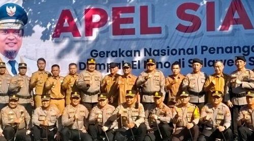 Bupati Selayar Hadiri Apel Siaga Gerakan Penanganan Dampak El Nino di Sulsel