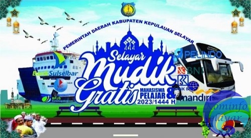 Lebaran Idulfitri 1444 H/2023, Pemkab Selayar Siapkan Mudik Gratis