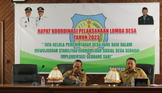 Dinas PMD Selayar Gelar Rapat Persiapan Loma Desa 2023