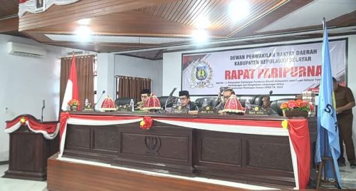 Rapat Paripurna DPRD Selayar