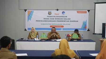 Aptika Dinas Kominfo Selayar Dorong OPD Miliki Sub Domain