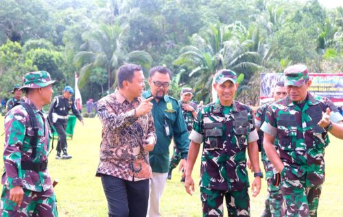 Basli Ali Apresiasi Pelaksanaan Program TMMD Kodim 1415 Kepulauan Selayar