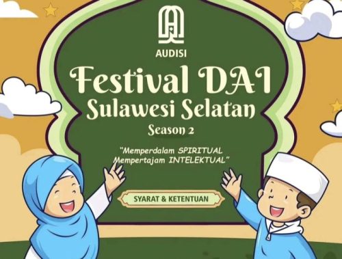 Audisi Festival Da’i Tingkat Sulawesi Selatan Season II 2024