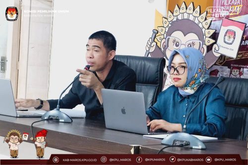 KPU Maros Matangkan Persiapan Kampanye dan Pelaporan Dana Kampanye Pilkada 2024