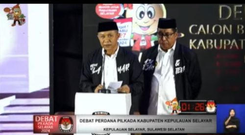 Calon Bupati dan Wakil Bupati Pilkada Selayar 2024