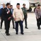 Prabowo Tiba di Panggkalan TNI AU Halim Perdana Kusuma Jakarta, Disambut Budi Gunawan