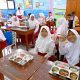 Suasana Meriah di SDN Jati 05 Pagi Saat Presiden Prabowo Tinjau Program Makan Bergizi Gratis